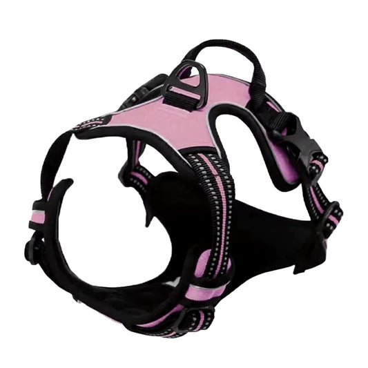 Arnés Antipull para Perros - Chaleco Ajustable con Asa de Control para Cachorros y Perros Medianos