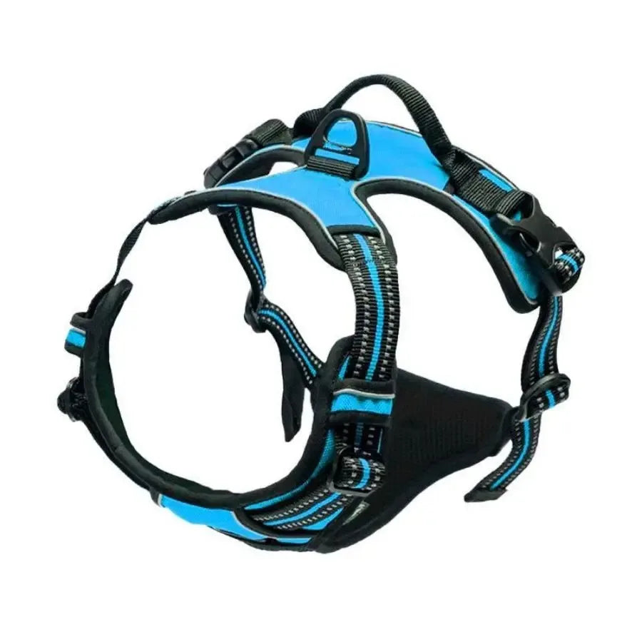 Arnés Antipull para Perros - Chaleco Ajustable con Asa de Control para Cachorros y Perros Medianos
