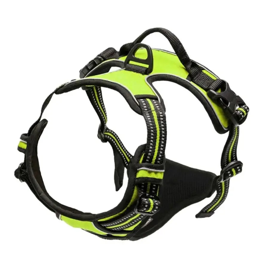 Arnés Antipull para Perros - Chaleco Ajustable con Asa de Control para Cachorros y Perros Medianos