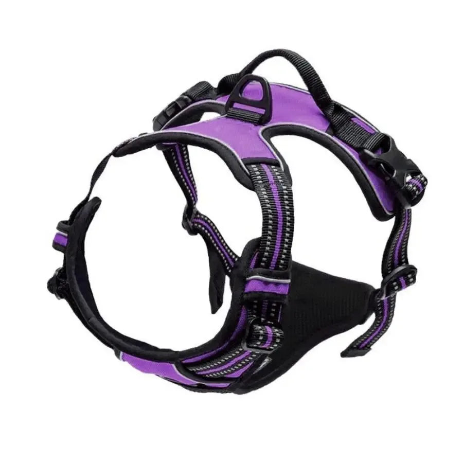 Arnés Antipull para Perros - Chaleco Ajustable con Asa de Control para Cachorros y Perros Medianos