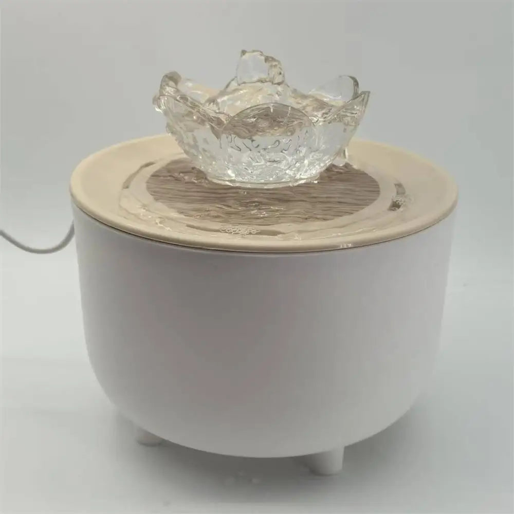Fuente de Agua Automática para Gatos y Perros - Bebedero Eléctrico Silencioso con Filtro USB, 1.2L