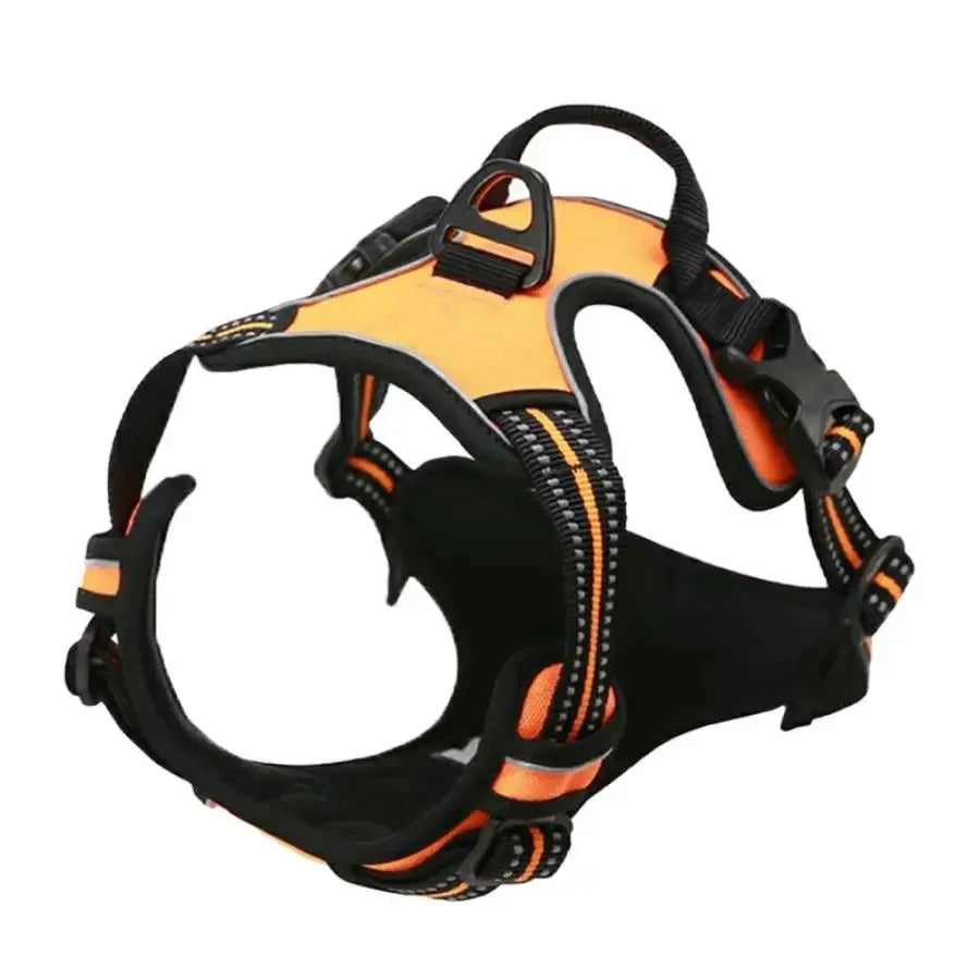 Arnés Antipull para Perros - Chaleco Ajustable con Asa de Control para Cachorros y Perros Medianos