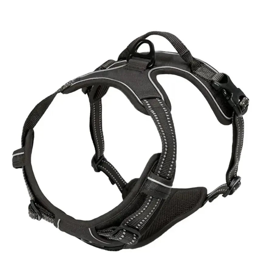 Arnés Antipull para Perros - Chaleco Ajustable con Asa de Control para Cachorros y Perros Medianos